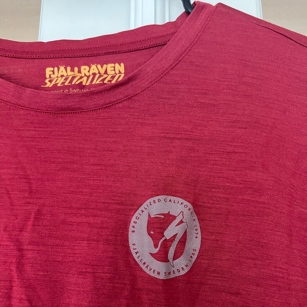 Fjallraven Specialized Wool Short Sleeve Shirt Size XXL